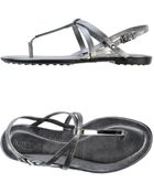 Tod's Thong Sandal - Lyst