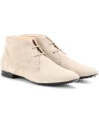 Tod's Suede Desert Boots - Lyst