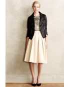 Vanessa Virginia Pleated Vegan Leather Skirt - Lyst