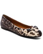 Marc By Marc Jacobs Printed Snake Mouse Flat - Lyst