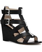 Michael Kors Reagan Wedge Sandal - Lyst