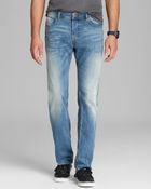 Diesel - Waykee Straight Fit In Denim - Lyst