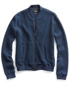 Todd Snyder Jacquard Quilted Baseball Jacket - Lyst