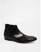 Rolando Sturlini Leather Chelsea Boots - Lyst