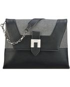 Nine West Classon Leather Clutch - Lyst