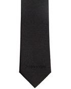 DSquared2 5Cm Logo Embroidered Silk Tie - Lyst