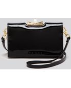 Ted Baker Crossbody - Patent Square Crystal - Lyst