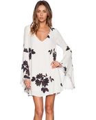 Free People Wanderer Mini Dress - Lyst