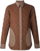 Umit Benan Quilted Shirt Jacket - Lyst