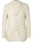 Boglioli Unstructured Linen Blazer - Lyst