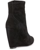 Joie Oakley Suede Wedge Bootie - Lyst