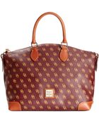 Dooney & Bourke Gretta Signature Small Leisure Shopper - Lyst