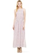Club Monaco Chelsey Print Maxi Dress - Lyst