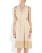 Vanessa Bruno Silk-Georgette Dress - Lyst