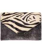Loeffler Randall Lock Clutch - Lyst