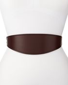 Lanvin Wide Waist Calfskin Belt - Lyst