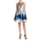Sachin & Babi Laurel Metallic Brushstroke Dress - Lyst