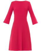 Goat Pandora Wool-Crepe Shift Dress - Lyst