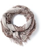 Gucci Geometric Pattern Scarf - Lyst