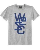Wesc Solid Overlay Logo T-Shirt - Lyst