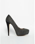 Carvela Kurt Geiger Karina Satin Platform Court Shoes - Lyst
