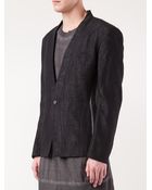 Issey Miyake Men Fitted Jacket - Lyst