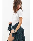 Forever 21 Bae Graphic Pocket Tee - Lyst