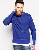YMC Crew Sweatshirt Varied Stripe - Lyst