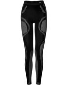 McQ by Alexander McQueen Mesh-Paneled Leggings - Lyst