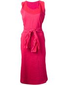 Daniela Gregis Belted Dress - Lyst