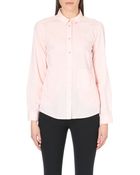 Marc By Marc Jacobs Hailee Button Front Cotton Shirt - Lyst