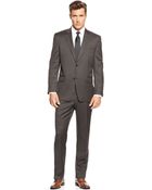 Michael Kors Michael Charcoal Pindot Suit - Lyst