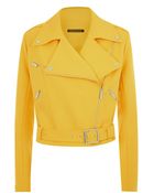 Christopher Kane Crepe Biker Jacket - Lyst