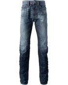 Diesel Straight Leg Jeans - Lyst