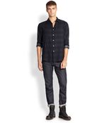 Rag & Bone Windowpane Check Flannel Shirt - Lyst