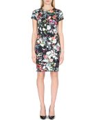 McQ by Alexander McQueen Floral-print Jersey Dress - Lyst