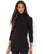 Lauren by Ralph Lauren Cable-Knit Sweater - Lyst
