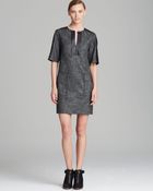 Nanette Lepore Dress - Leather Bound Shift - Lyst