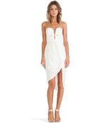 Zimmermann Silk Curve Bar Dress - Lyst