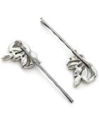 Ben Amun Crystal Hair Clips - Clear/Silver - Lyst