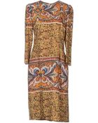 Dolce & Gabbana Kneelength Dress - Lyst