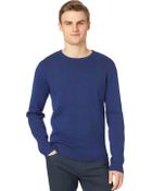 Calvin Klein Slim Blend Engineered Jacquard Sweater - Lyst