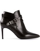 Saint Laurent High Heel Boot - Lyst