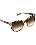 Barton Perreira Baez Round-Framed Sunglasses - Lyst