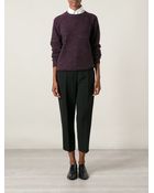 Alexander Wang Marled Knit Sweater - Lyst