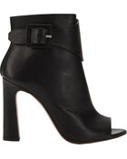 Proenza Schouler Peeptoe Bootie - Lyst