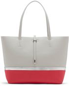 Vince Camuto Leila Leather Colorblock Tote Bag - Lyst