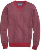 American Rag Two-Tone Crew-Neck Sweater - Lyst