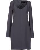 Patrizia Pepe Sera Short Dress - Lyst