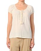 Denim & Supply Ralph Lauren Short Sleeve Top - W17Kpeatbslsja1Ant - Lyst